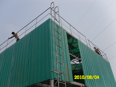 方形逆流式冷却塔