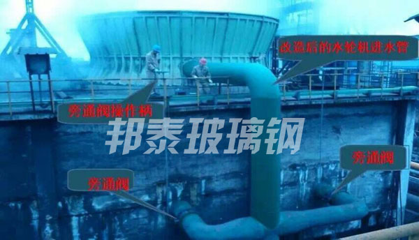 节能型水轮机冷却塔